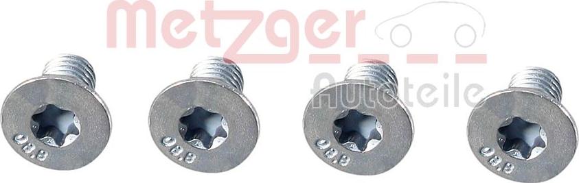 Metzger 11663K - Skrūve, Bremžu disks www.autospares.lv