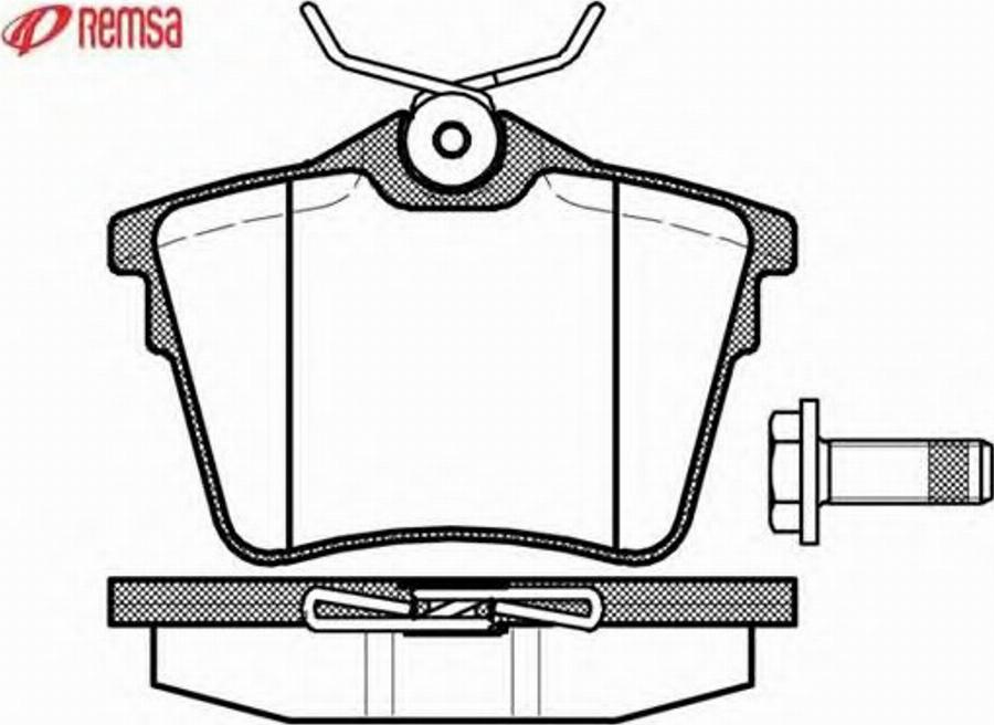 Metzger 110300 - Brake Pad Set, disc brake www.autospares.lv