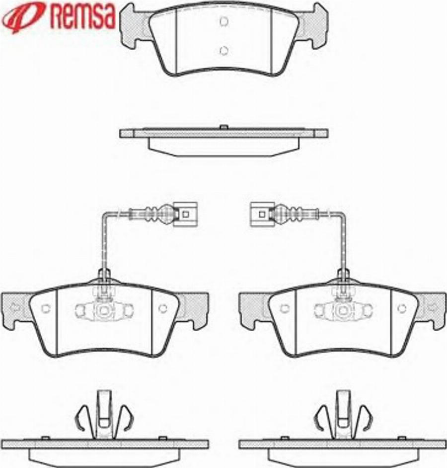 Metzger 118702 - Тормозные колодки, дисковые, комплект www.autospares.lv