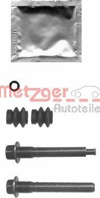 Metzger 113-1402X - Virzītājčaulu komplekts, Bremžu suports www.autospares.lv