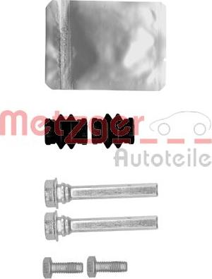 Metzger 113-1481X - Virzītājčaulu komplekts, Bremžu suports www.autospares.lv