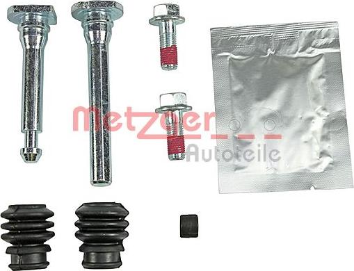 Metzger 113-1477X - Комплект направляющей гильзы, тормозной поршень www.autospares.lv