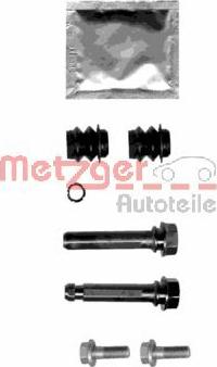 Metzger 113-1341X - Virzītājčaulu komplekts, Bremžu suports www.autospares.lv