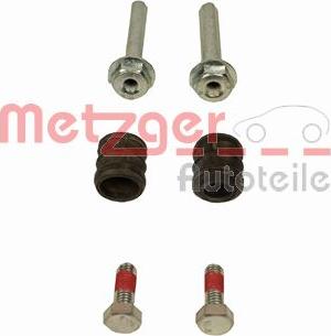 Metzger 113-1310X - Virzītājčaulu komplekts, Bremžu suports www.autospares.lv