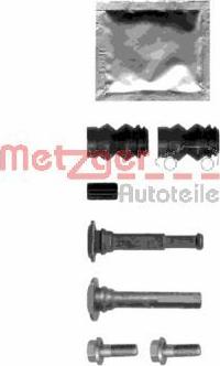 Metzger 113-1384X - Комплект направляющей гильзы, тормозной поршень www.autospares.lv