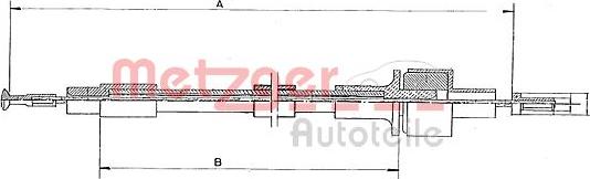 Metzger 11.2433 - Trose, Sajūga pievads www.autospares.lv