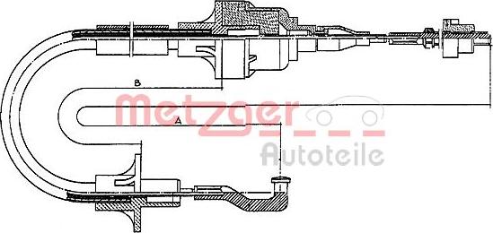 Metzger 11.256 - Trose, Sajūga pievads www.autospares.lv