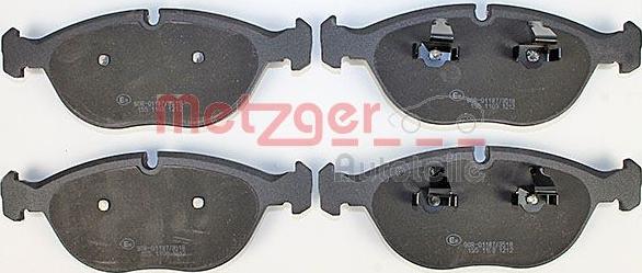 Metzger 1170454 - Bremžu uzliku kompl., Disku bremzes www.autospares.lv