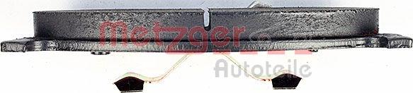 Metzger 1170452 - Bremžu uzliku kompl., Disku bremzes www.autospares.lv