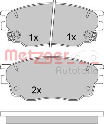 Magneti Marelli 363702161465 - Bremžu uzliku kompl., Disku bremzes autospares.lv