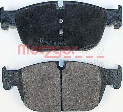 Metzger 1170619 - Bremžu uzliku kompl., Disku bremzes www.autospares.lv