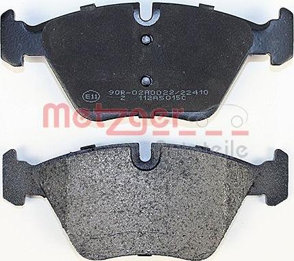 Metzger 1170684 - Bremžu uzliku kompl., Disku bremzes www.autospares.lv