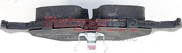 Metzger 1170075 - Bremžu uzliku kompl., Disku bremzes www.autospares.lv