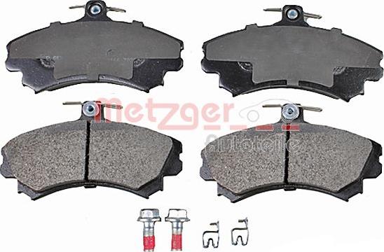 Metzger 1170166 - Bremžu uzliku kompl., Disku bremzes www.autospares.lv