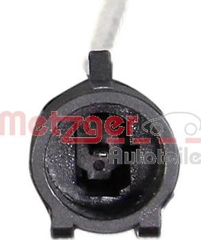 Metzger 1170849 - Тормозные колодки, дисковые, комплект www.autospares.lv