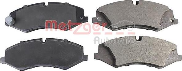 Metzger 1170879 - Brake Pad Set, disc brake www.autospares.lv