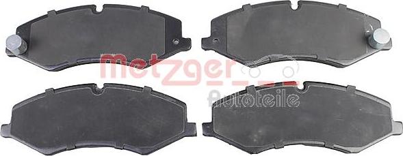 Metzger 1170879 - Brake Pad Set, disc brake www.autospares.lv