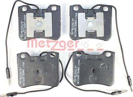 Metzger 1170302 - Bremžu uzliku kompl., Disku bremzes www.autospares.lv