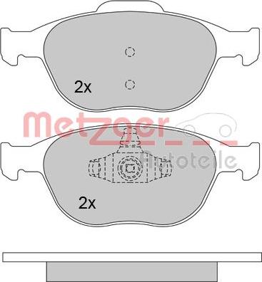 NK 1501222560 - Bremžu uzliku kompl., Disku bremzes autospares.lv