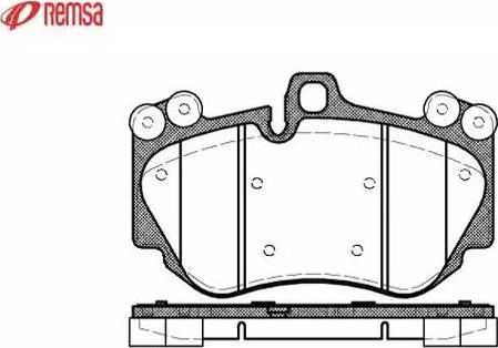 Metzger 1170768 - Bremžu uzliku kompl., Disku bremzes www.autospares.lv