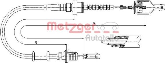 Metzger 18.0071 - Trose, Sajūga pievads www.autospares.lv