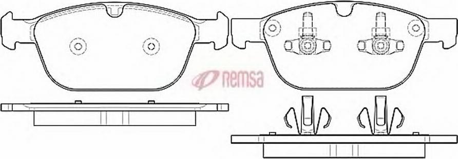 Metzger 1397.00 - Bremžu uzliku kompl., Disku bremzes www.autospares.lv