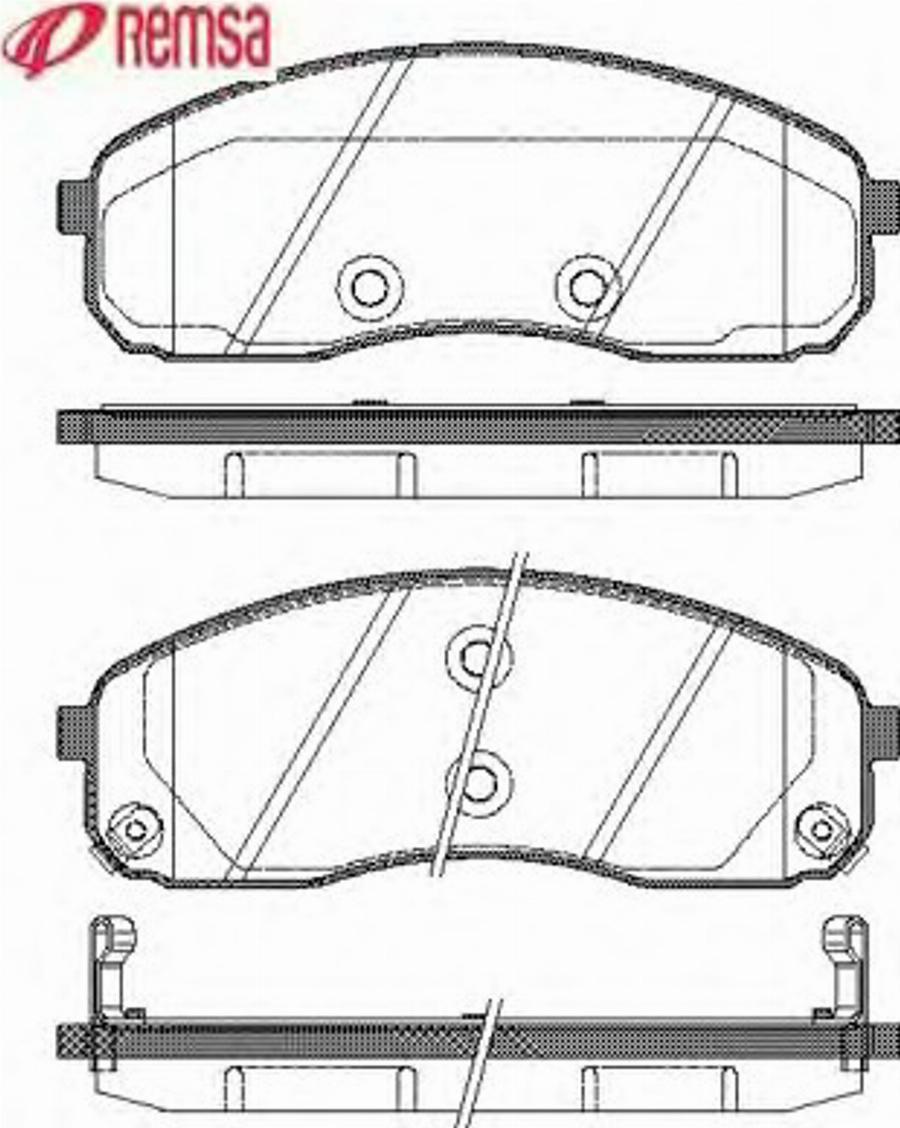 Metzger 124402 - Bremžu uzliku kompl., Disku bremzes www.autospares.lv