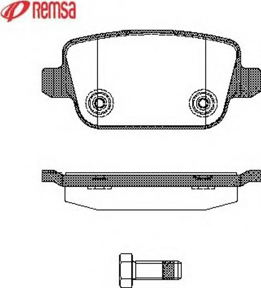 Metzger 1256.00 - Bremžu uzliku kompl., Disku bremzes www.autospares.lv