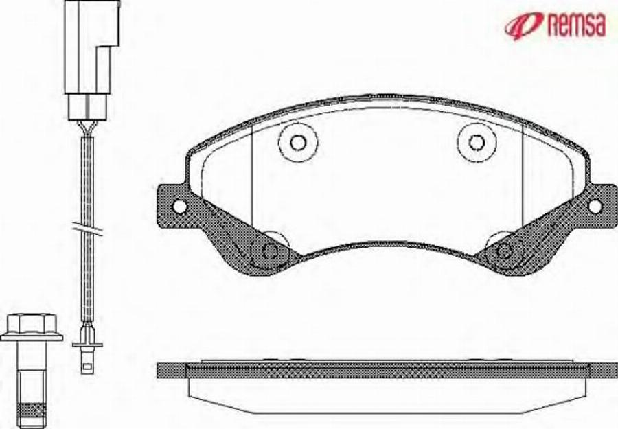 Metzger 1251.02 - Bremžu uzliku kompl., Disku bremzes www.autospares.lv