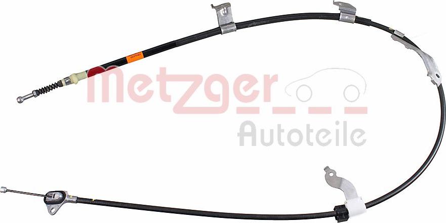 Metzger 17.9010 - Trose, Stāvbremžu sistēma www.autospares.lv