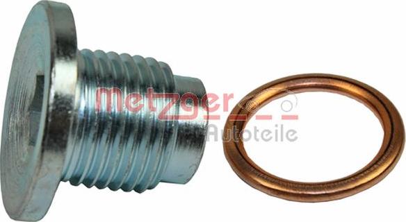 Metzger 8030016 - Резьбовая пробка, масляный поддон www.autospares.lv