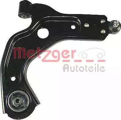 Metzger 88040902 - Neatkarīgās balstiekārtas svira, Riteņa piekare www.autospares.lv