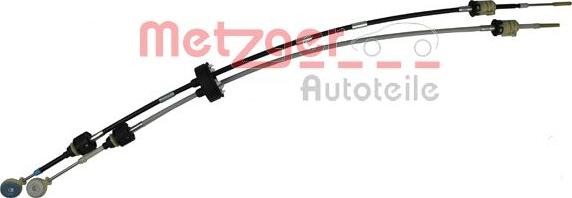 Metzger 3150047 - Trose, Mehāniskā pārnesumkārba www.autospares.lv