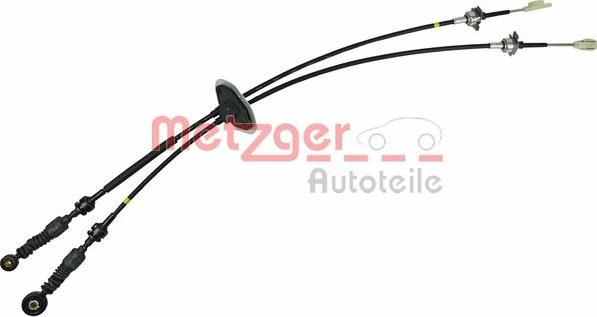 Metzger 3150148 - Trose, Mehāniskā pārnesumkārba www.autospares.lv