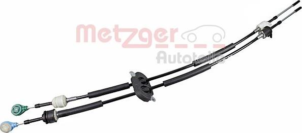 Metzger 3150327 - Trose, Mehāniskā pārnesumkārba www.autospares.lv