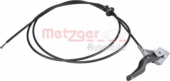 Metzger 3160043 - Motora pārsega slēdzenes trose www.autospares.lv