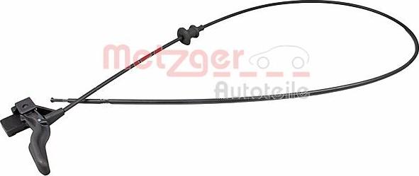 Metzger 3160001 - Motora pārsega slēdzenes trose www.autospares.lv