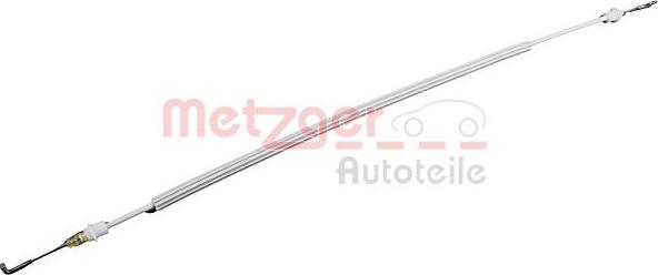 Metzger 3160029 - Trose, Durvju slēdzene www.autospares.lv