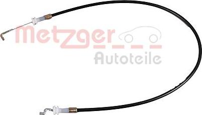 Metzger 3160070 - Trose, Durvju slēdzene www.autospares.lv