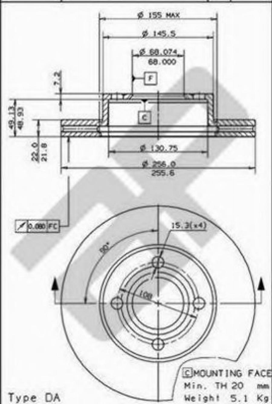 Metzger 24441 - Bremžu diski www.autospares.lv