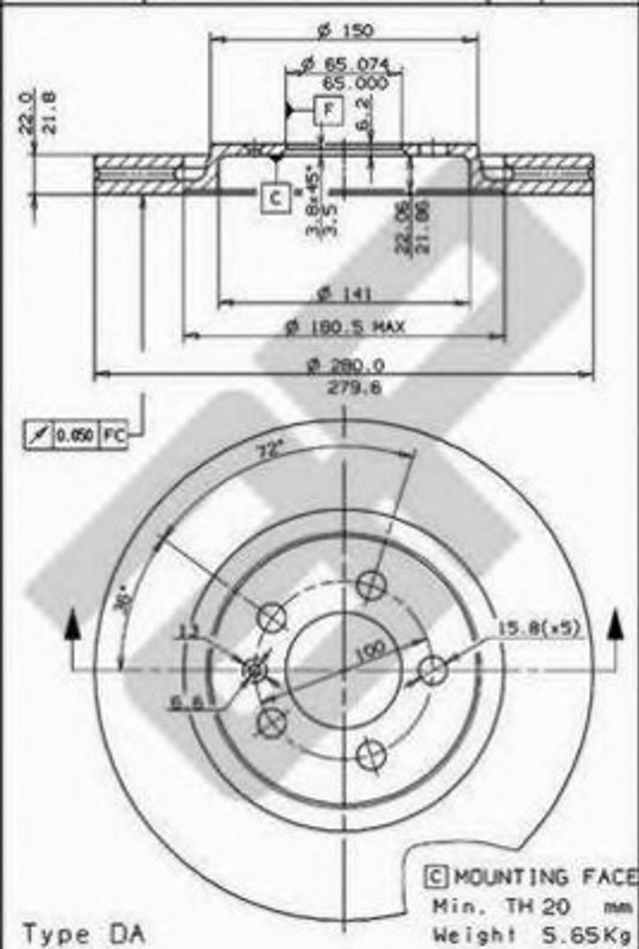 Metzger 24358 - Bremžu komplekts, Disku bremzes www.autospares.lv