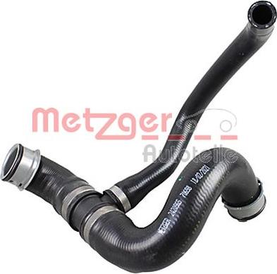 Metzger 2420965 - Radiatora cauruļvads www.autospares.lv