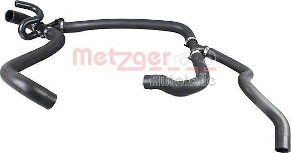 Metzger 2420885 - Radiatora cauruļvads www.autospares.lv