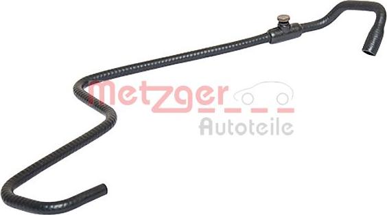 Metzger 2420283 - Radiatora cauruļvads www.autospares.lv