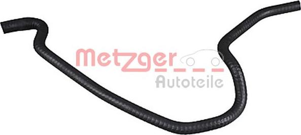 Metzger 2421025 - Radiatora cauruļvads www.autospares.lv