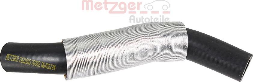 Metzger 2421803 - Radiatora cauruļvads www.autospares.lv