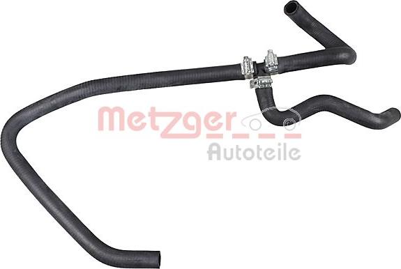 Metzger 2421206 - Radiatora cauruļvads www.autospares.lv