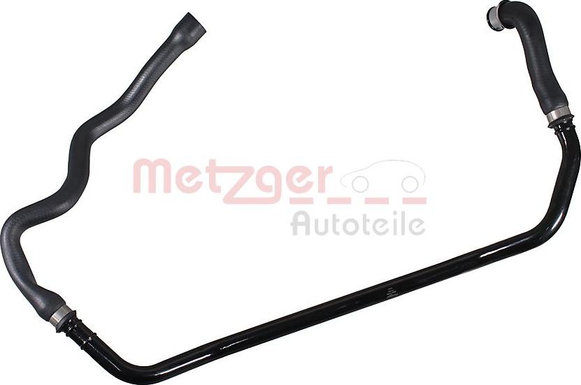 Metzger 2421700 - Radiatora cauruļvads www.autospares.lv