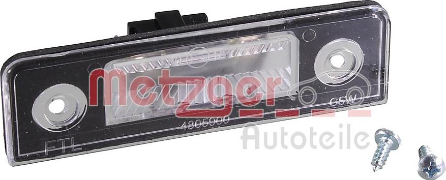 Metzger 2080033 - Numurzīmes apgaismojuma lukturis www.autospares.lv