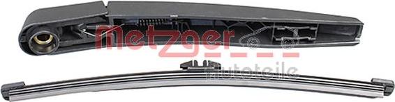 Metzger 2190098 - Рычаг стеклоочистителя, система очистки окон www.autospares.lv